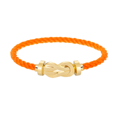 [AuraEcho]CHANCE LARGE 8 FIGURE BUCKLE NO DIAMOND BRACELET GOLD