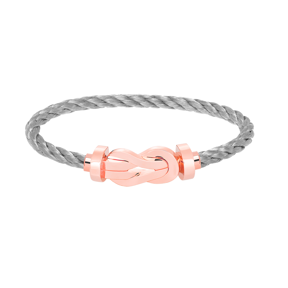 [AuraEcho]CHANCE LARGE 8 FIGURE BUCKLE NO DIAMOND BRACELET ROSE GOLD