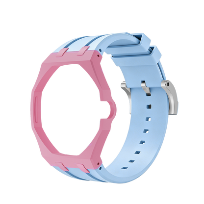 [AuraEcho]Royal Oak Pop Exclusive Bioceramic Case & Silicone Strap Mix Color(Only Strap)