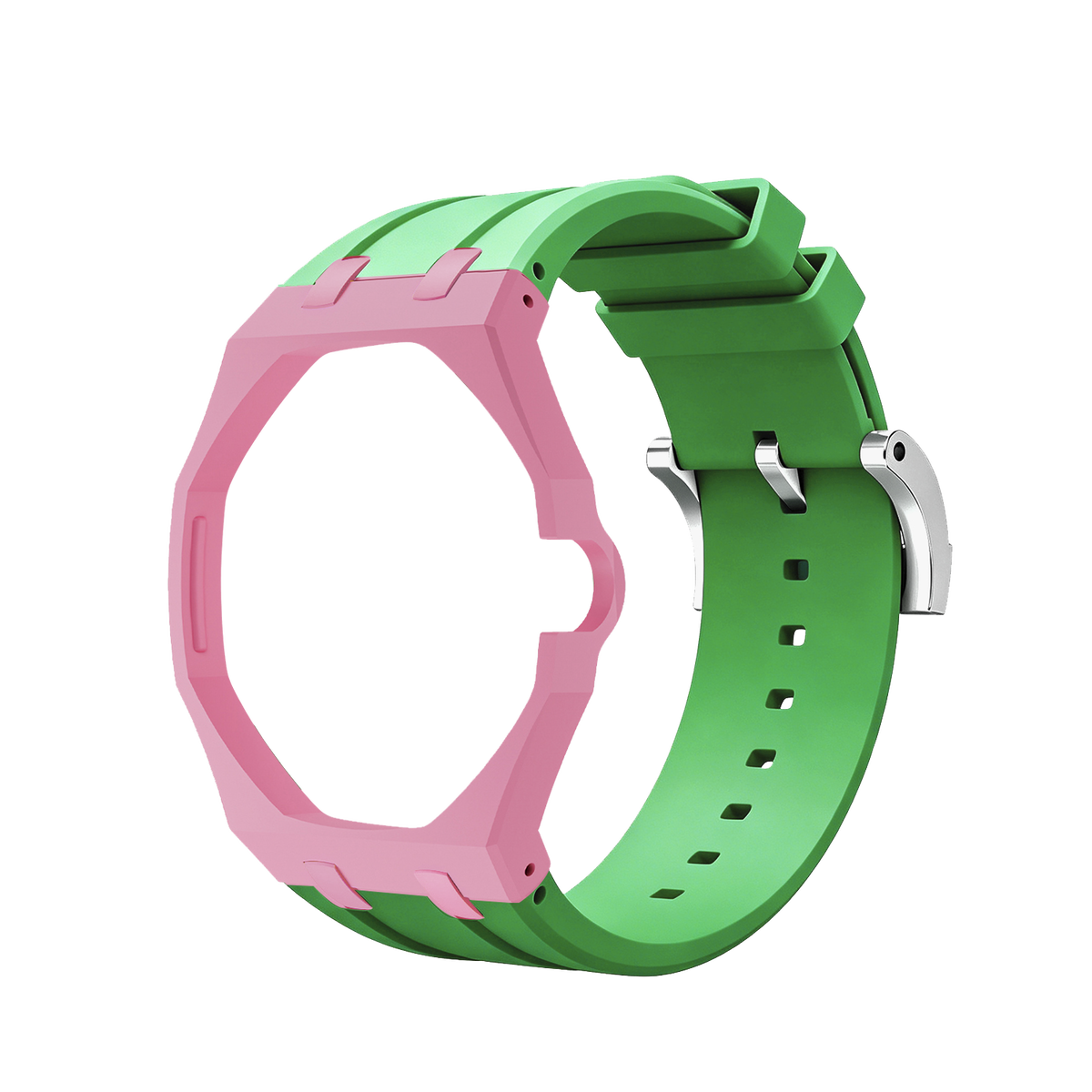 [AuraEcho]Royal Oak Pop Exclusive Bioceramic Case & Silicone Strap Mix Color(Only Strap)