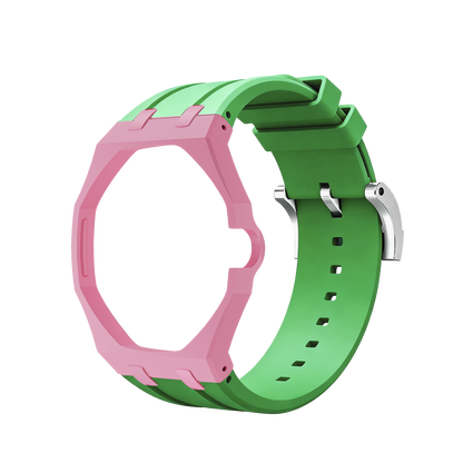 [AuraEcho]Royal Oak Pop Exclusive Bioceramic Case & Silicone Strap Mix Color(Only Strap)
