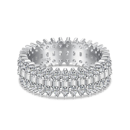 [AuraEcho]Ornate Colorful Radiant Cut Daily Ring