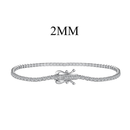 [AuraEcho]Radiant Colorful Round Cut Party Bracelet