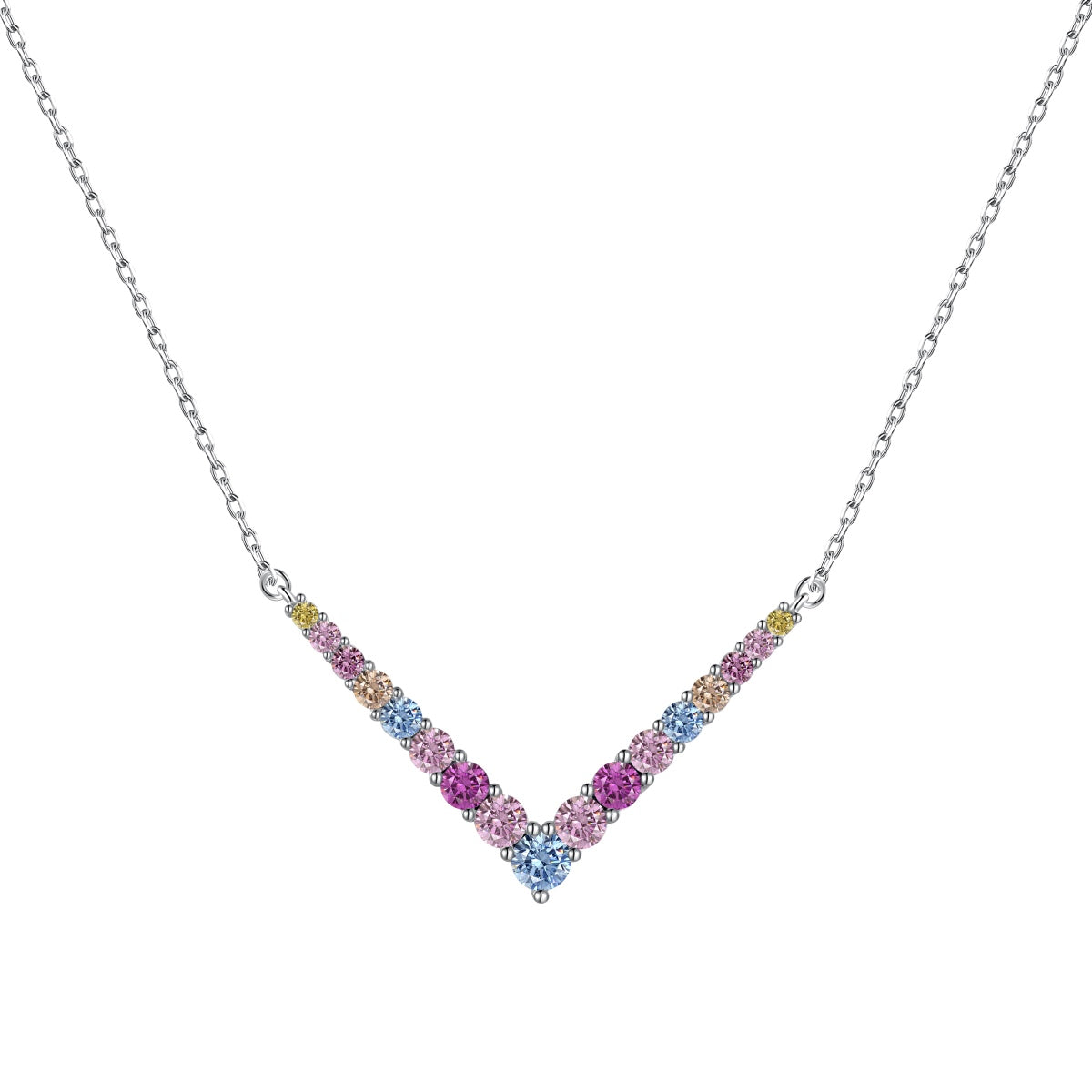 [AuraEcho]Ornate Round Cut Necklace