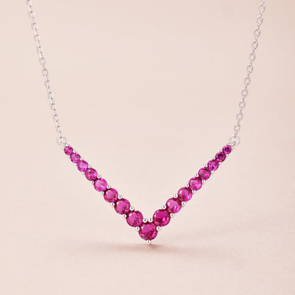 [AuraEcho]Ornate Round Cut Necklace