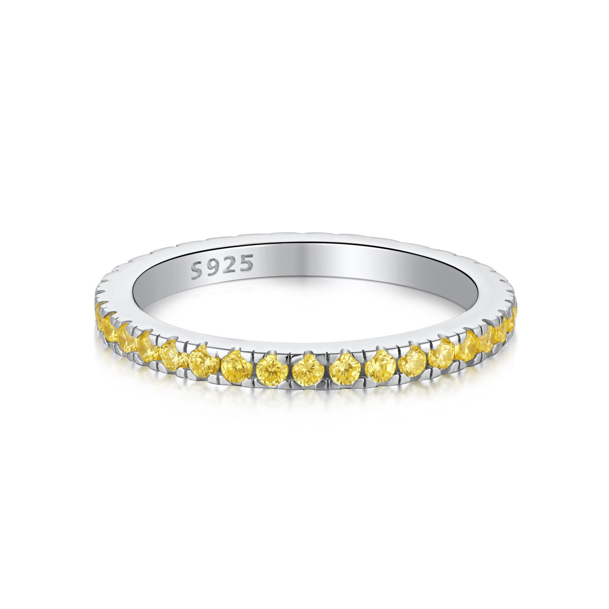 [AuraEcho]Delicate Sparkling Round Cut Daily Ring