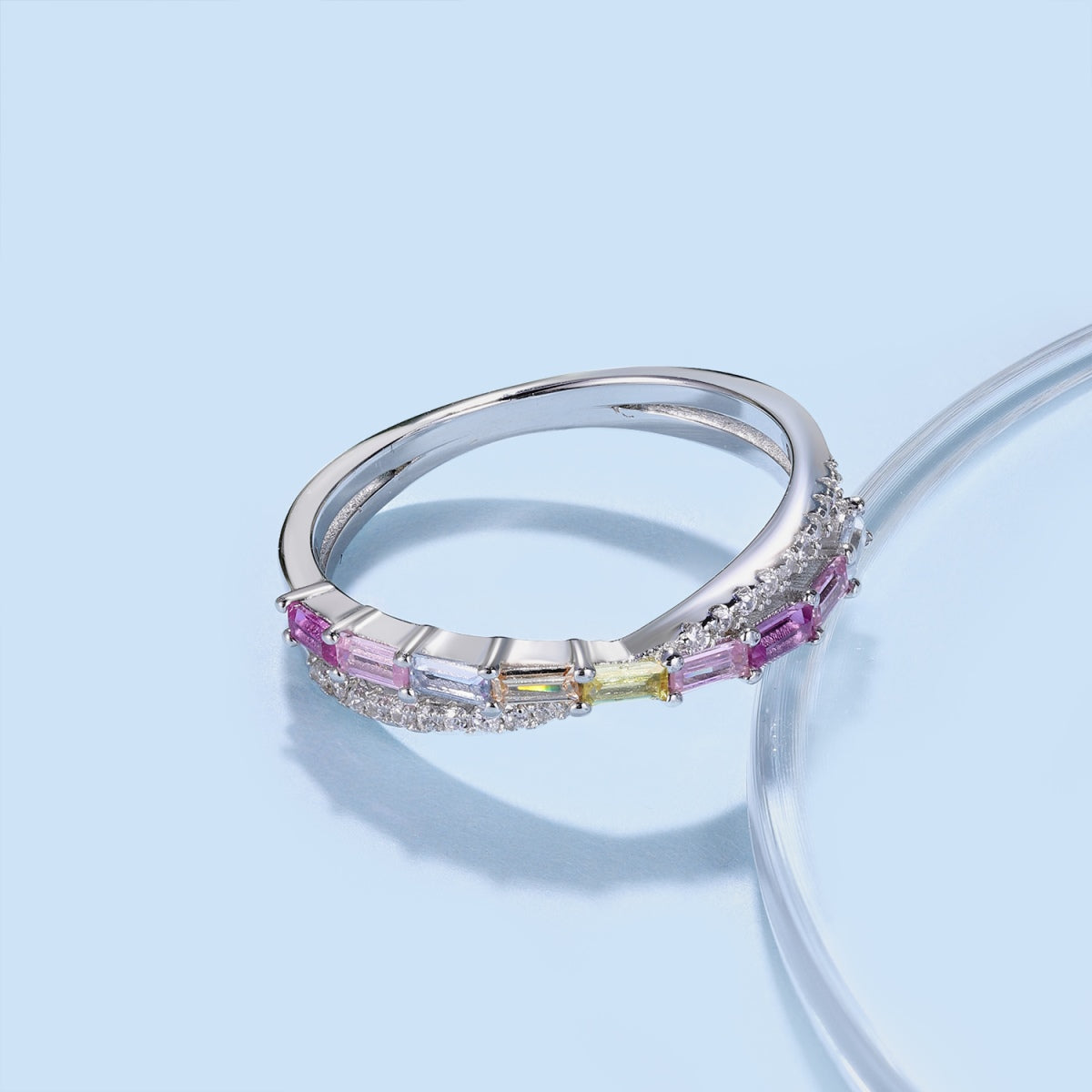 [AuraEcho]Energetic Elegant Radiant Cut Party Ring