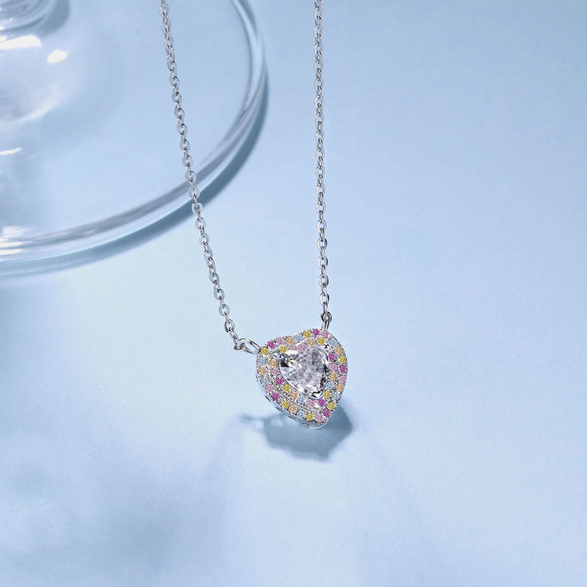 [AuraEcho]Exquisite Heart Shape Necklace