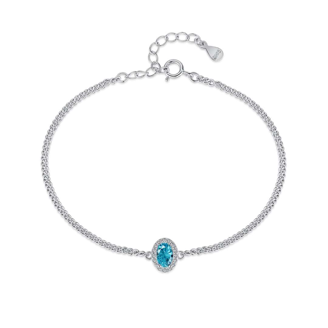[AuraEcho]Exquisite Oval Shape Bracelet
