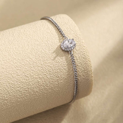 [AuraEcho]Exquisite Oval Shape Bracelet