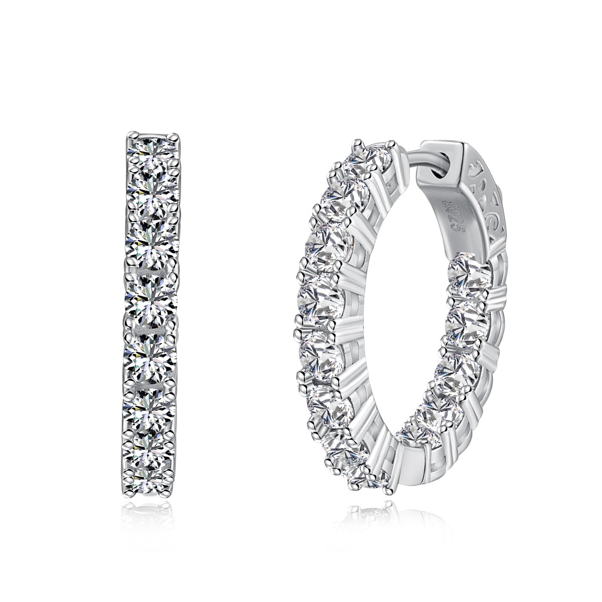 [AuraEcho]Unique Round Cut Daily Earrings