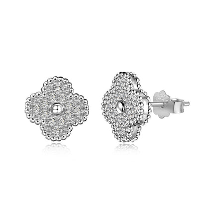 [AuraEcho]Four Leaf Clover Fashion Earrings