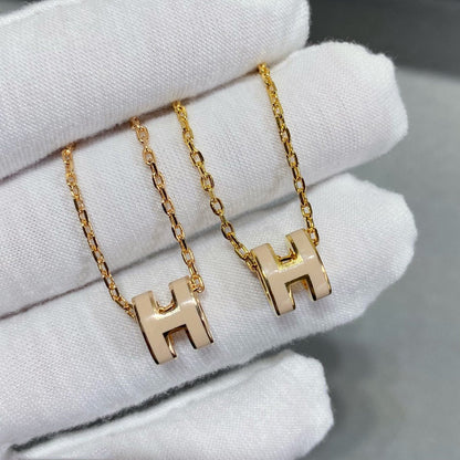[AuraEcho]MINI POP H NECKLACE