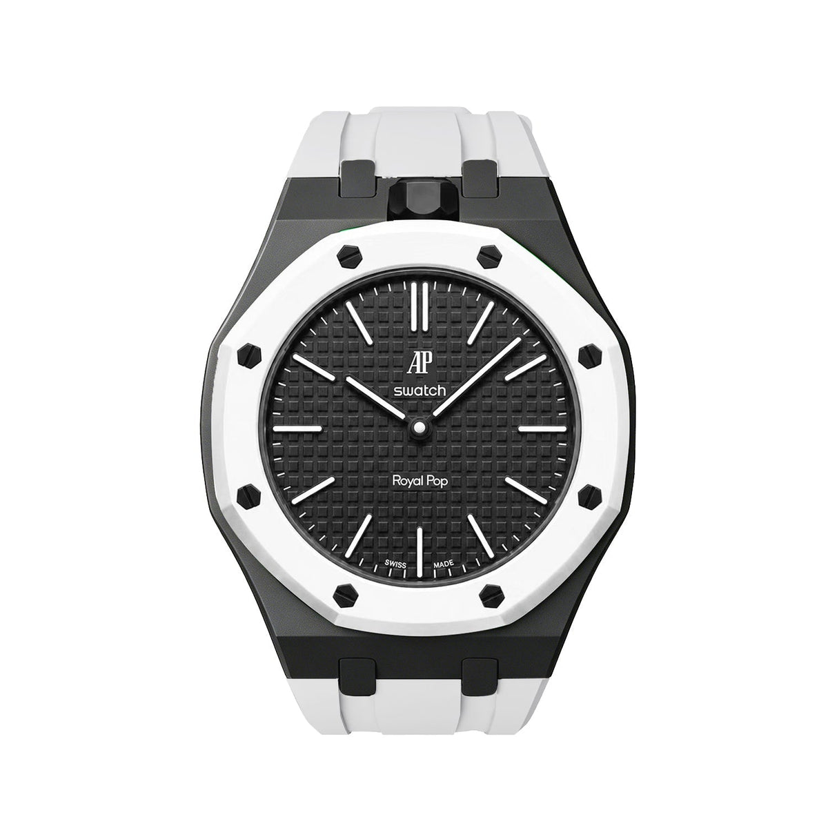 [AuraEcho]Royal Oak Pop Exclusive Bioceramic Case & Silicone Strap Mix Color(Only Strap)