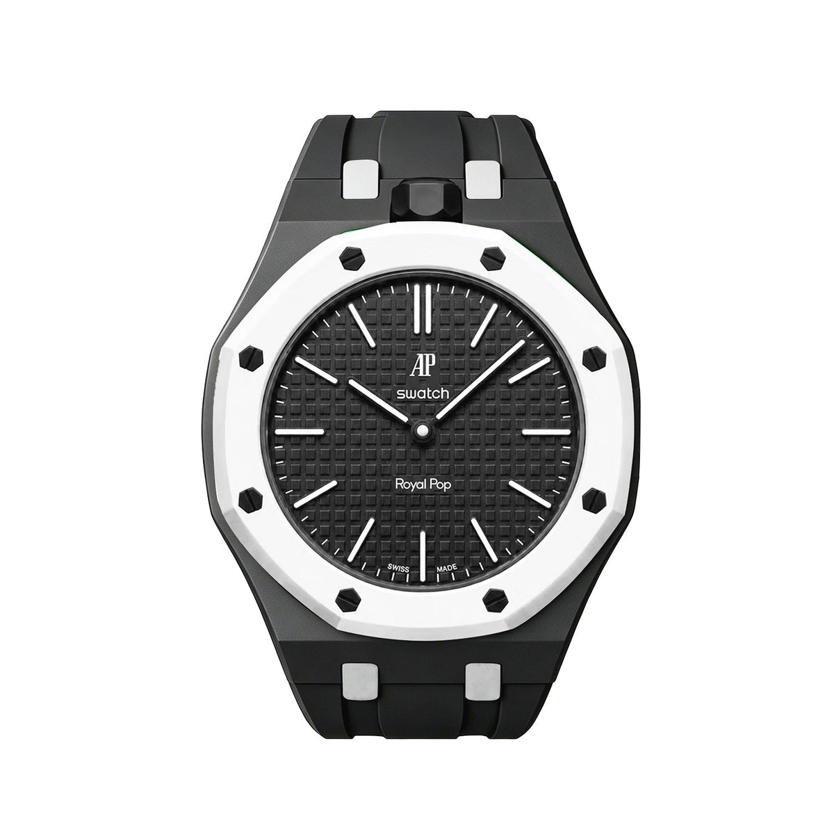 [AuraEcho]Royal Oak Pop Exclusive Bioceramic Case & Silicone Strap Mix Color(Only Strap)