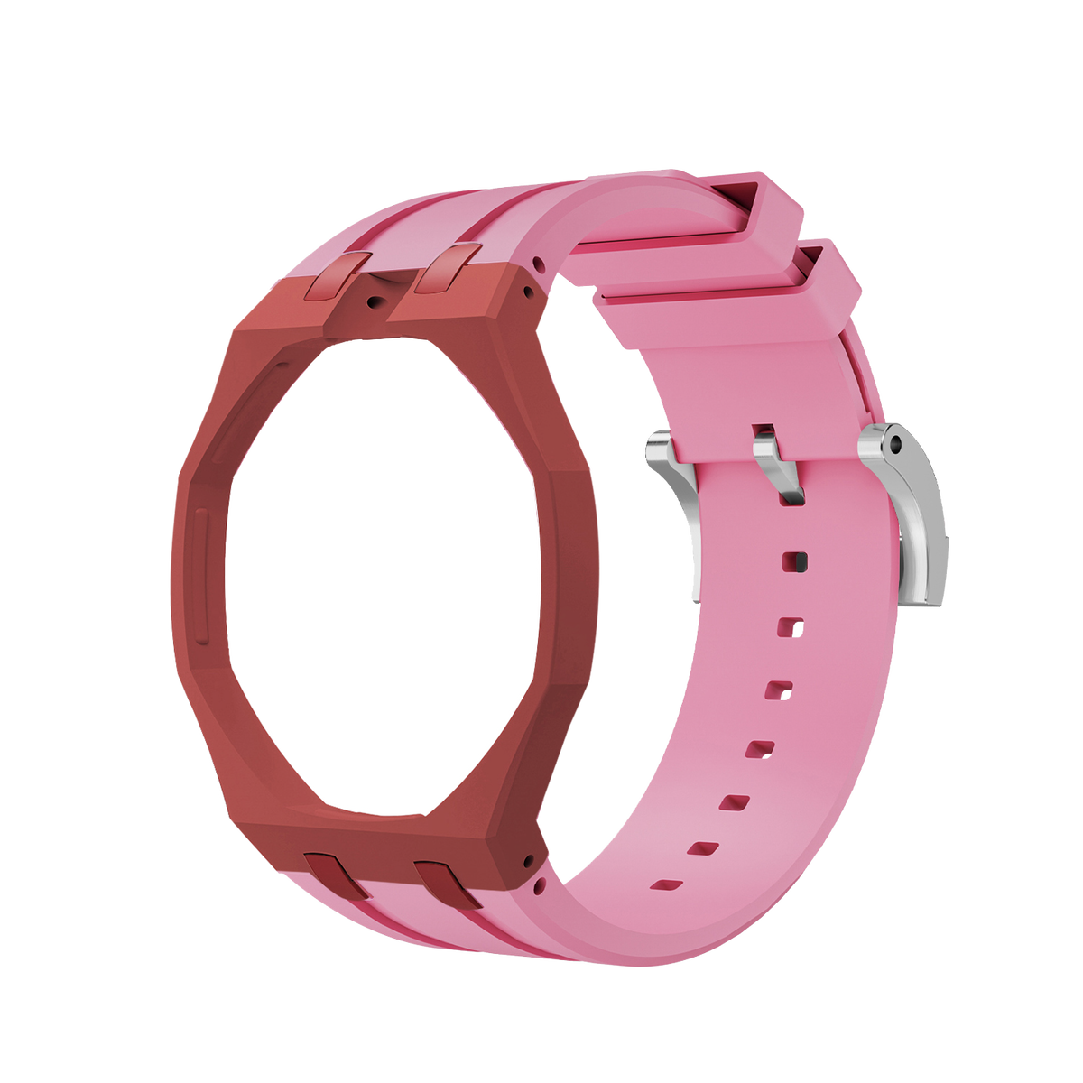 [AuraEcho]Royal Oak Pop Exclusive Bioceramic Case & Silicone Strap Mix Color(Only Strap)