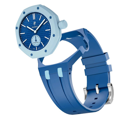 [AuraEcho]Royal Oak Pop Exclusive Bioceramic Case & Silicone Strap Mix Color(Only Strap)