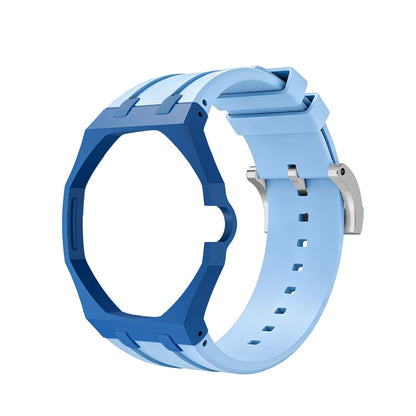 [AuraEcho]Royal Oak Pop Exclusive Bioceramic Case & Silicone Strap Mix Color(Only Strap)