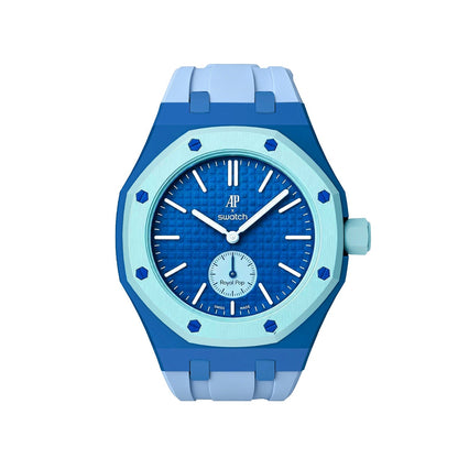 [AuraEcho]Royal Oak Pop Exclusive Bioceramic Case & Silicone Strap Mix Color(Only Strap)
