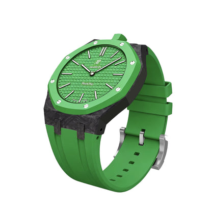 [AuraEcho]Royal Oak Pop Exclusive Carbon‑fiber Case & Silicone Strap(Only Strap)