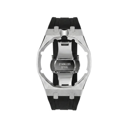 [AuraEcho]Royal Oak Pop Exclusive Steel Case & Silicone Strap With Cradle(Only Strap)