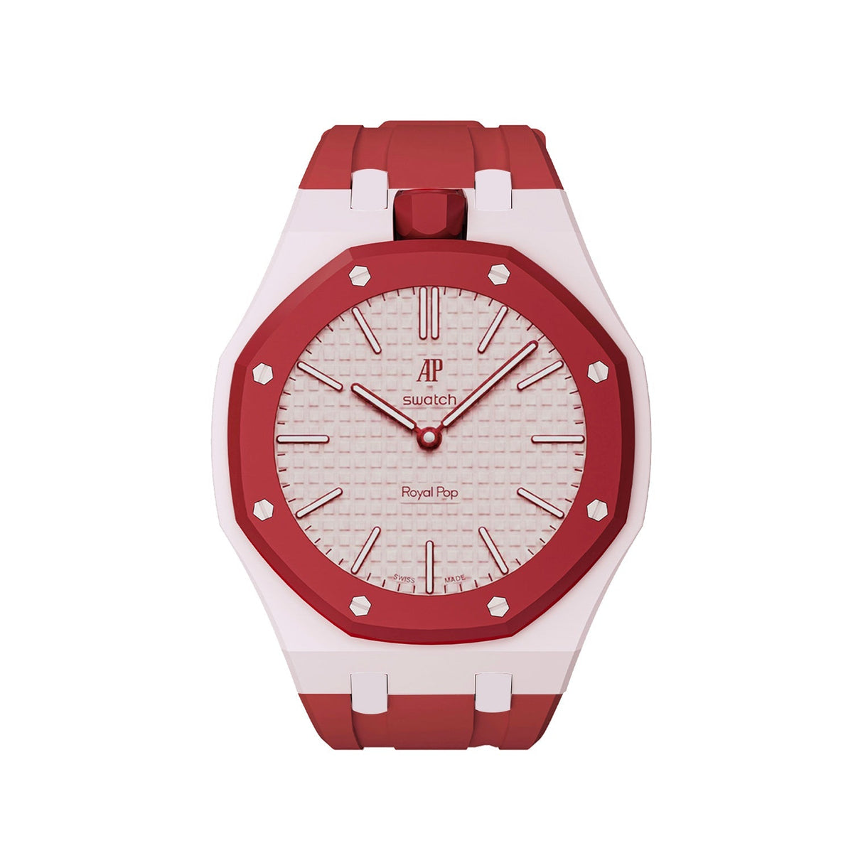 [AuraEcho]Royal Oak Pop Exclusive Bioceramic Case & Silicone Strap Mix Color(Only Strap)