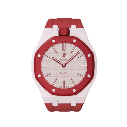 [AuraEcho]Royal Oak Pop Exclusive Bioceramic Case & Silicone Strap Mix Color(Only Strap)