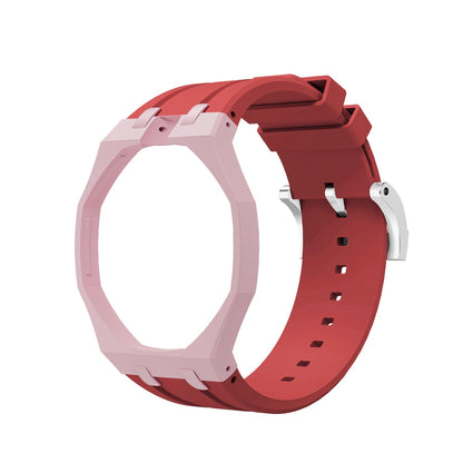 [AuraEcho]Royal Oak Pop Exclusive Bioceramic Case & Silicone Strap Mix Color(Only Strap)