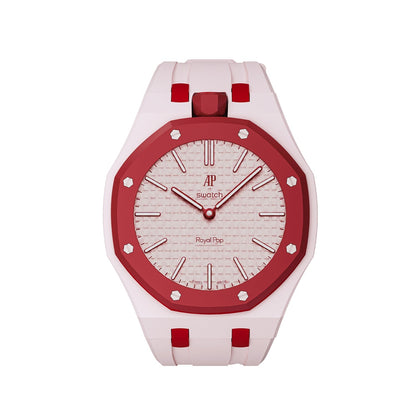 [AuraEcho]Royal Oak Pop Exclusive Bioceramic Case & Silicone Strap Mix Color(Only Strap)