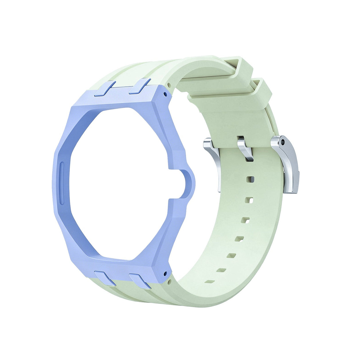 [AuraEcho]Royal Oak Pop Exclusive Bioceramic Case & Silicone Strap Mix Color(Only Strap)