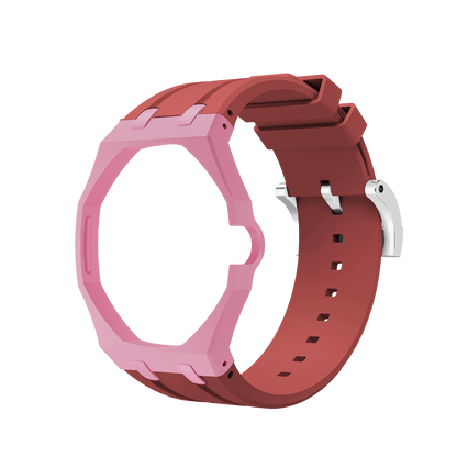 [AuraEcho]Royal Oak Pop Exclusive Bioceramic Case & Silicone Strap Mix Color(Only Strap)