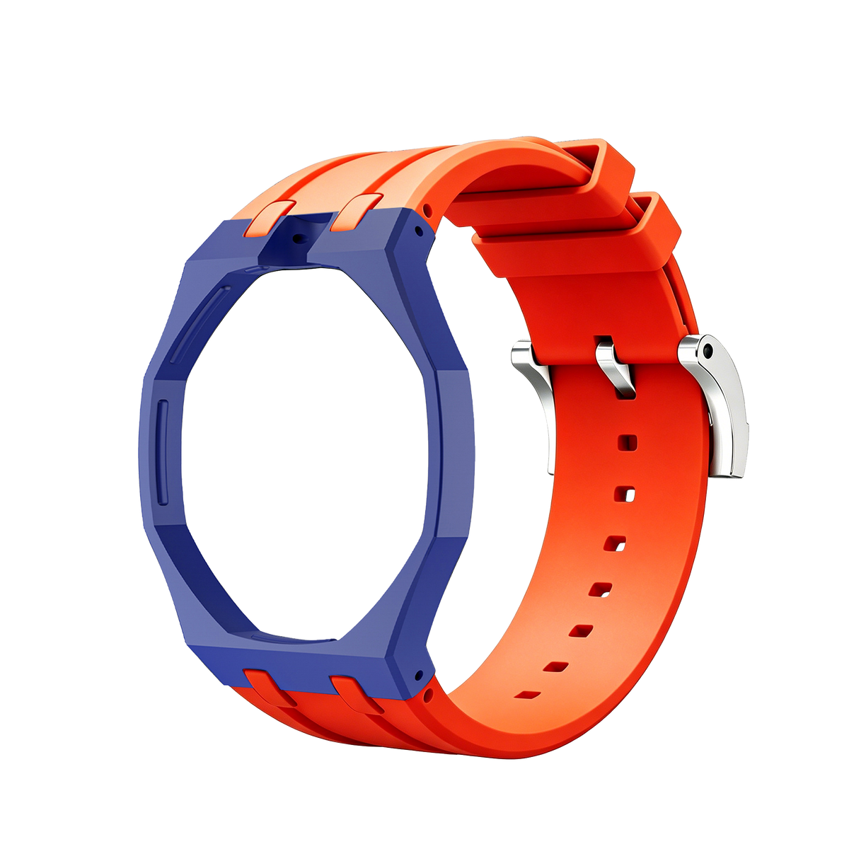 [AuraEcho]Royal Oak Pop Exclusive Bioceramic Case & Silicone Strap Mix Color(Only Strap)