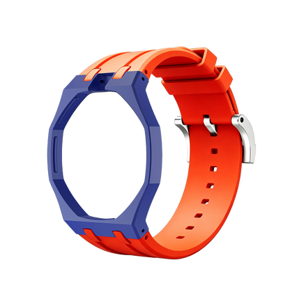 [AuraEcho]Royal Oak Pop Exclusive Bioceramic Case & Silicone Strap Mix Color(Only Strap)