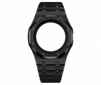 [AuraEcho]Royal Oak Pop Exclusive Steel Case & Strap Full‑wrap Embedded Watch Band (AP6013A)(Only Strap)