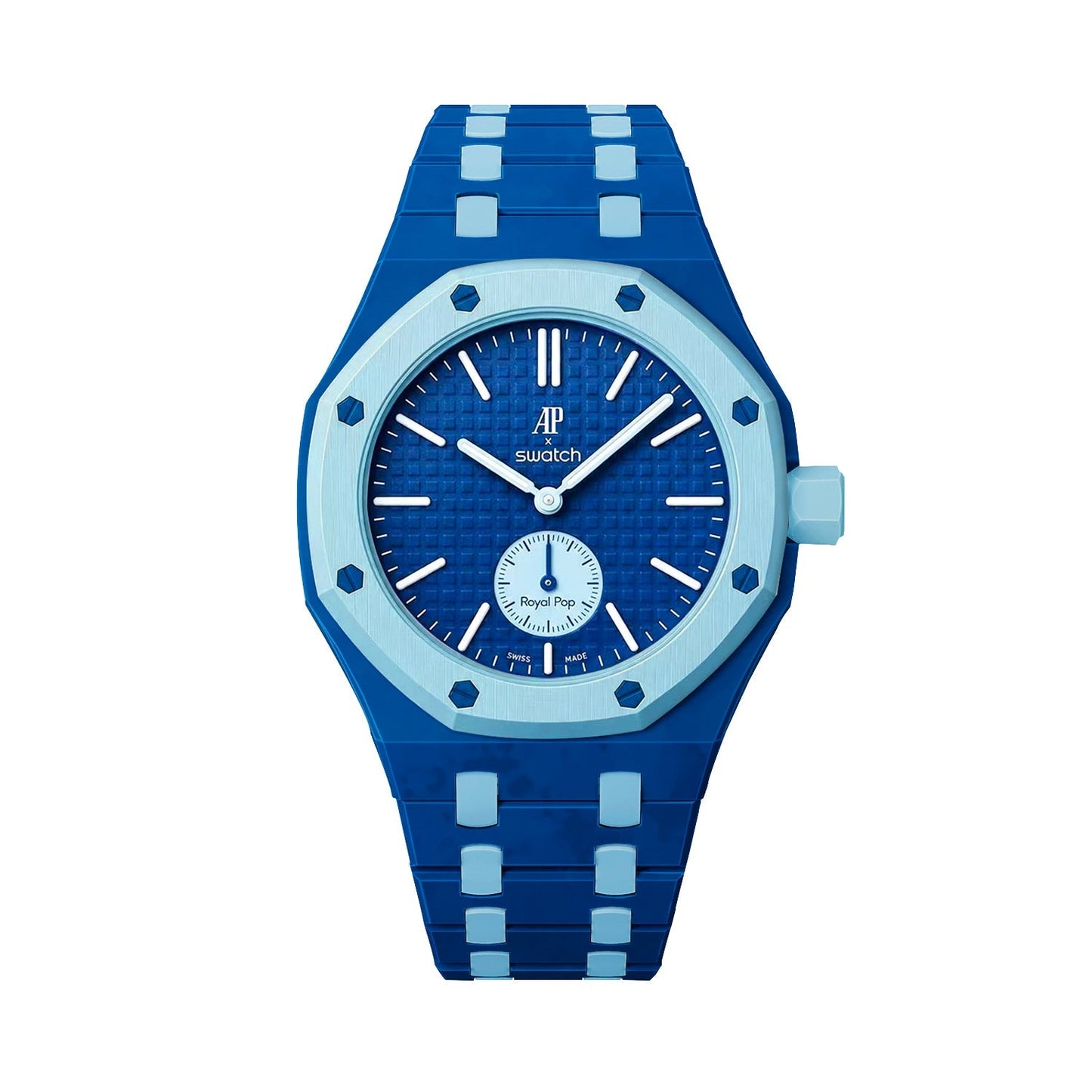 [AuraEcho]Royal Oak Pop Exclusive Bioceramic Case & Bioceramic Strap Mix Color(Only Strap)