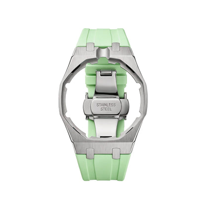 [AuraEcho]Royal Oak Pop Exclusive Steel Case & Silicone Strap With Cradle(Only Strap)