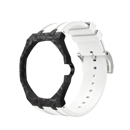 [AuraEcho]Royal Oak Pop Exclusive Carbon‑fiber Case & Silicone Strap(Only Strap)