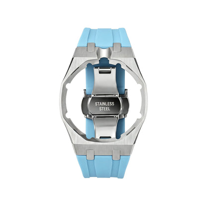 [AuraEcho]Royal Oak Pop Exclusive Steel Case & Silicone Strap With Cradle(Only Strap)