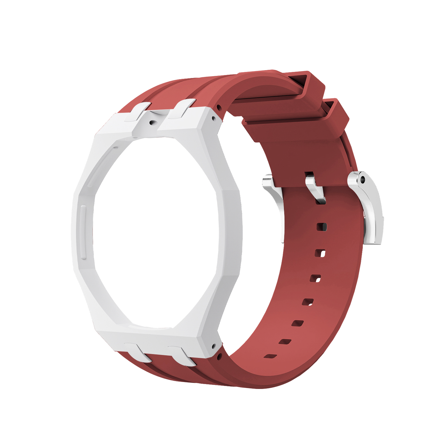 [AuraEcho]Royal Oak Pop Exclusive Bioceramic Case & Silicone Strap Mix Color(Only Strap)