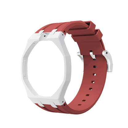 [AuraEcho]Royal Oak Pop Exclusive Bioceramic Case & Silicone Strap Mix Color(Only Strap)