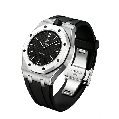 [AuraEcho]Royal Oak Pop Exclusive Steel Case & Silicone Strap With Cradle(Only Strap)