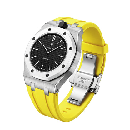 [AuraEcho]Royal Oak Pop Exclusive Steel Case & Silicone Strap With Cradle(Only Strap)