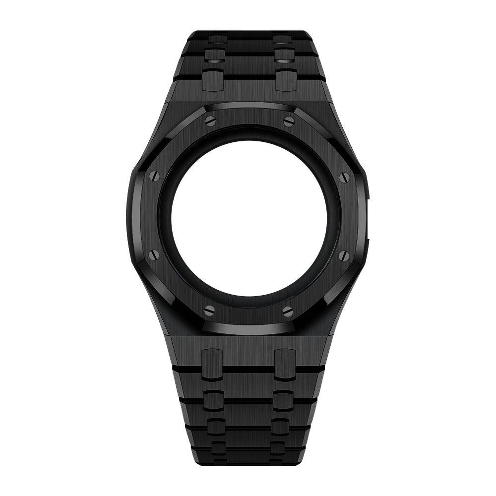 [AuraEcho]Royal Oak Pop Exclusive Steel Case & Strap Full‑wrap Embedded Watch Band (AP6013A)(Only Strap)