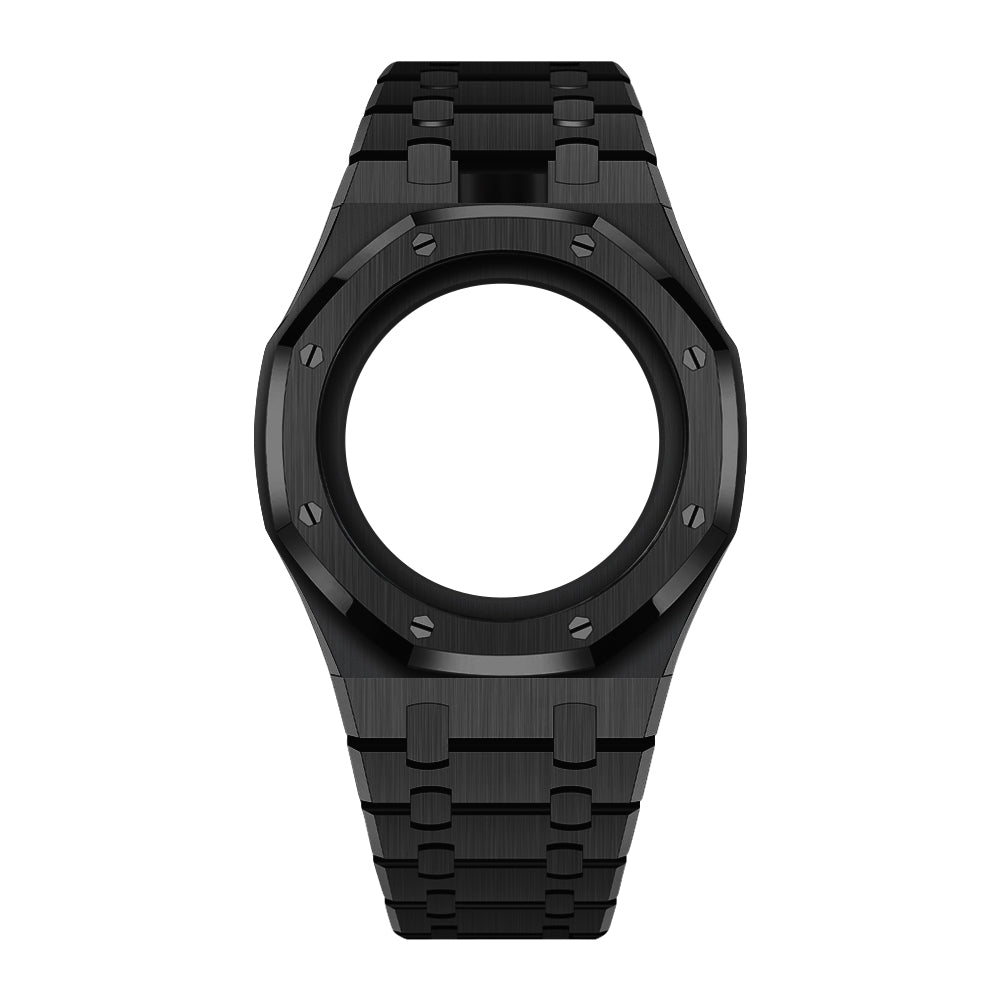 [AuraEcho]Royal Oak Pop Exclusive Steel Case & Strap Full‑wrap Embedded Watch Band (AP6013A)(Only Strap)