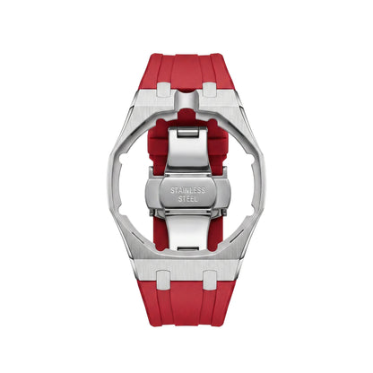 [AuraEcho]Royal Oak Pop Exclusive Steel Case & Silicone Strap With Cradle(Only Strap)