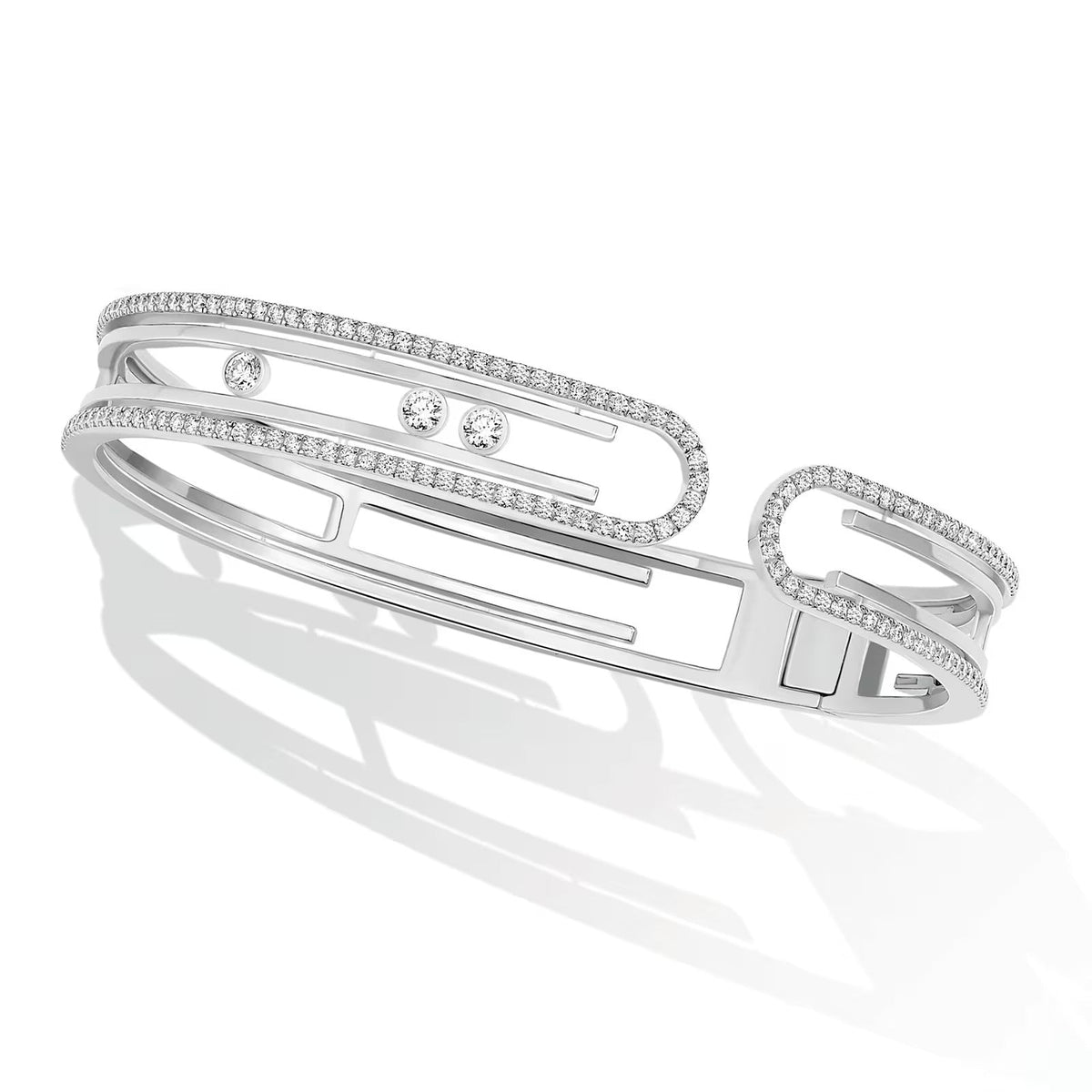 [AuraEcho]MOVE 10TH PAVED DIAMOND BRACELET