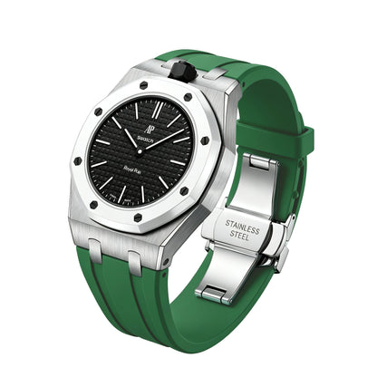 [AuraEcho]Royal Oak Pop Exclusive Steel Case & Silicone Strap With Cradle(Only Strap)