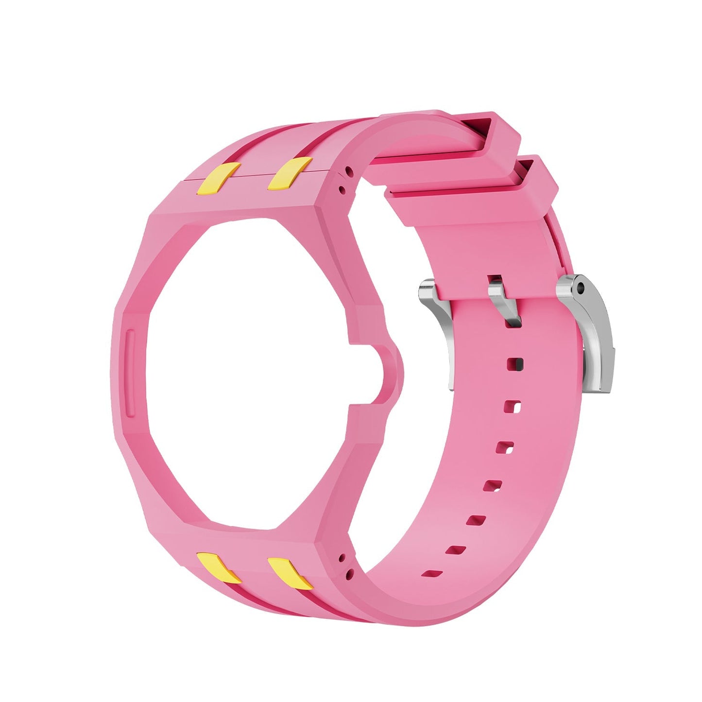 [AuraEcho]Royal Oak Pop Exclusive Bioceramic Case & Silicone Strap Mix Color(Only Strap)