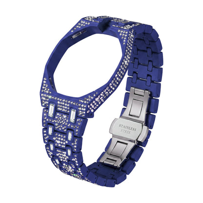 [AuraEcho]Royal Oak Pop Exclusive Bioceramic Case & Bioceramic Strap Full Diamond(Only Strap)