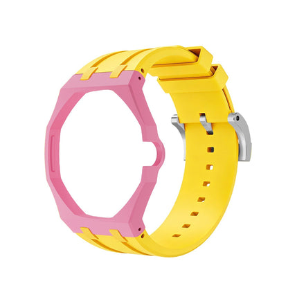 [AuraEcho]Royal Oak Pop Exclusive Bioceramic Case & Silicone Strap Mix Color(Only Strap)